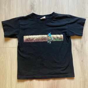Vintage Disney Dinosaur T-shirt! Black size 6